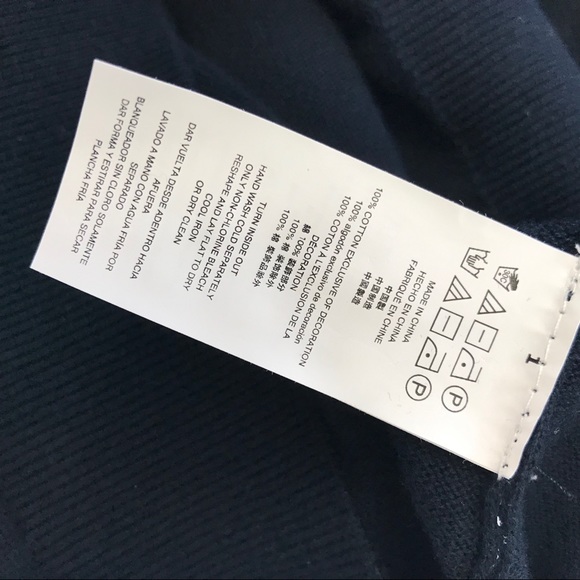 Micheal Kors Pullover Navy Mens Large - Picture 6 of 6